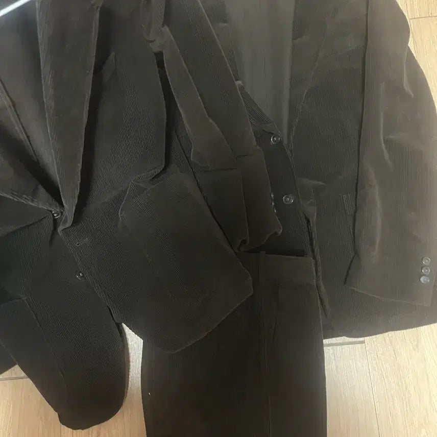 [BUNJANG] Uniqlo Corduroy Suit Set / 유니클로 코듀로이 수트 셋업
