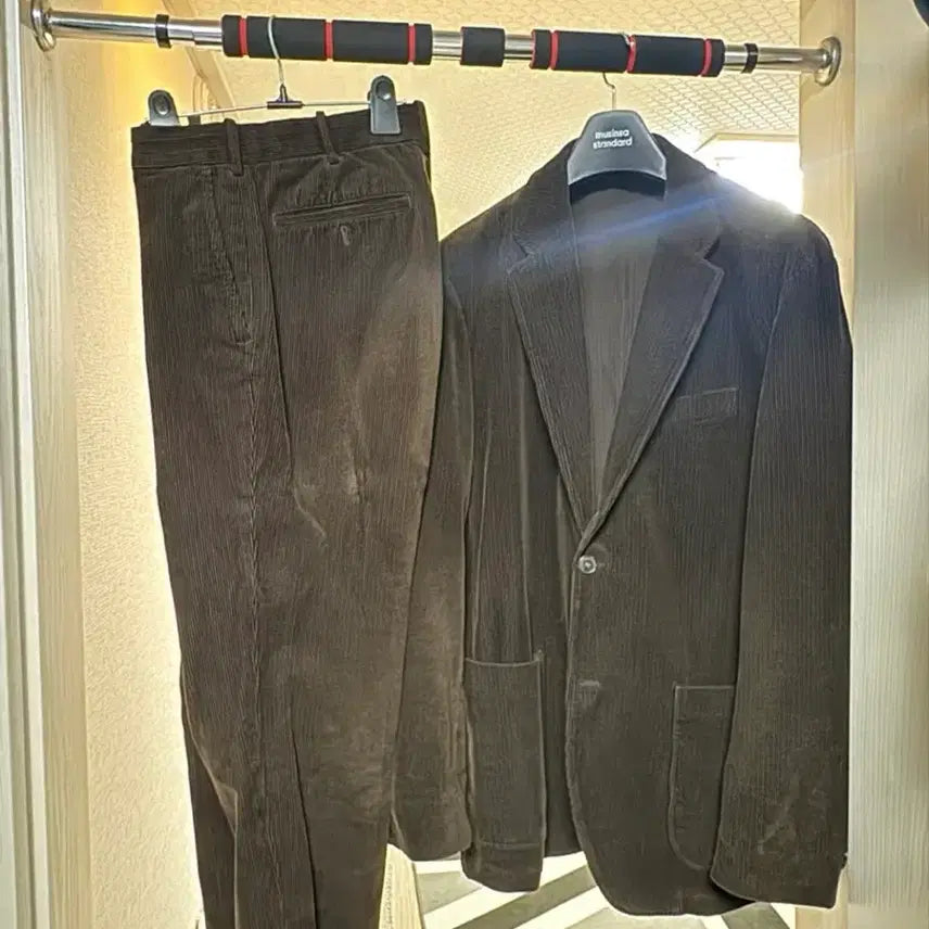 [BUNJANG] Uniqlo Corduroy Suit Set / 유니클로 코듀로이 수트 셋업