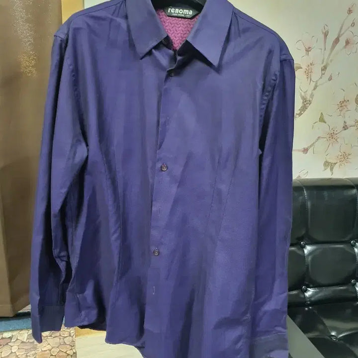 [BUNJANG] Renoma Purple Long Sleeve Shirt / 레노마 퍼플 긴팔 셔츠  택배비포함가