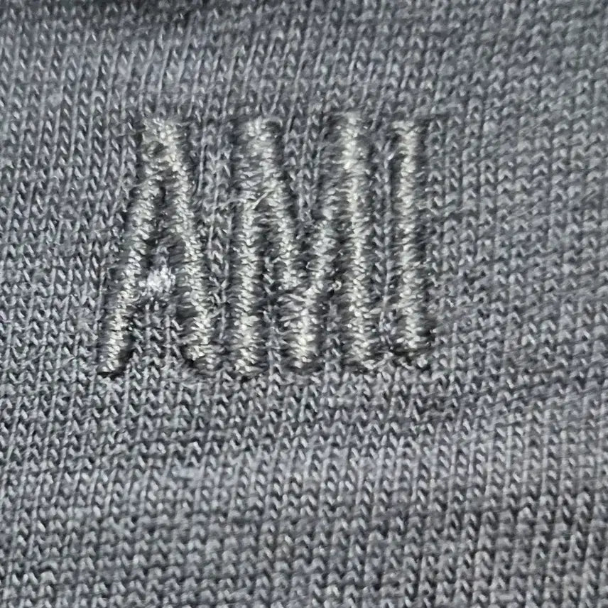 [BUNJANG] AMI Small Heart Navy T-shirt XL / 아미 스몰 하트 반팔 네이비 XL 새상품