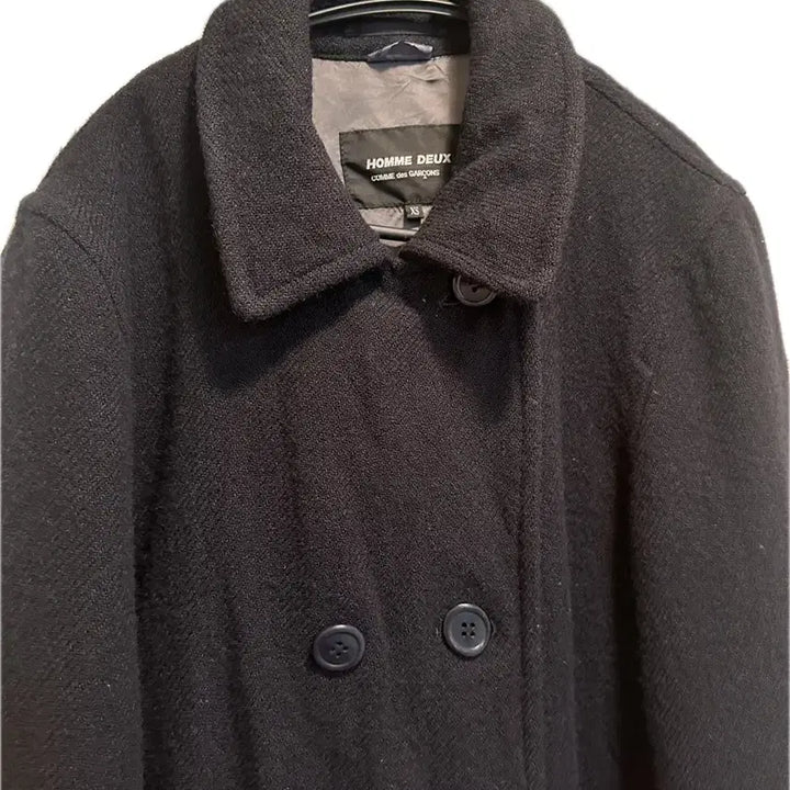 [BUNJANG] Comme des Garcons Homme Deux Pea Coat / 꼼데가르송 옴므 듀스 피코트