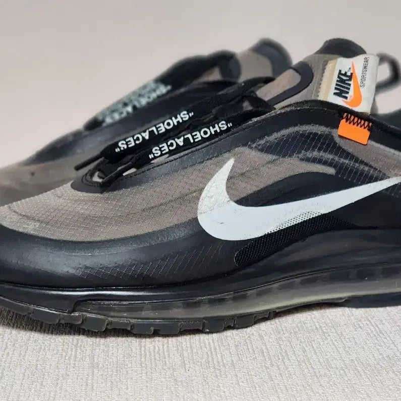 [BUNJANG] Nike x Off-White Air Max 97 Black 265mm / 나이키 X 오프화이트 에어맥스 97 블랙 265mm