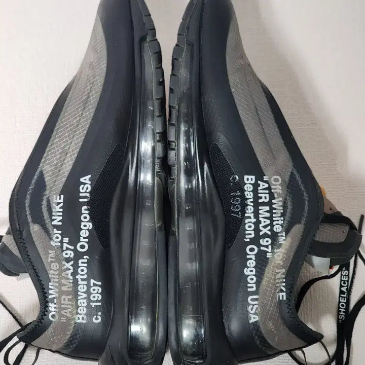 [BUNJANG] Nike x Off-White Air Max 97 Black 265mm / 나이키 X 오프화이트 에어맥스 97 블랙 265mm