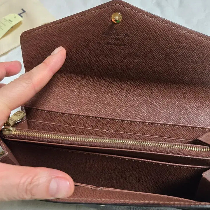 [BUNJANG] Louis Vuitton Chain Wallet Crossbody Bag / 풀박/루이비통 장지갑 겸 체인백.루이비통 가방 크로스백.숄더백