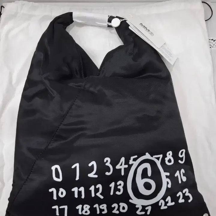 [BUNJANG] MM6 Maison Margiela Black Japanese Small Tote Bag / MM6 메종 마르지엘라 블랙 넘버 토트백