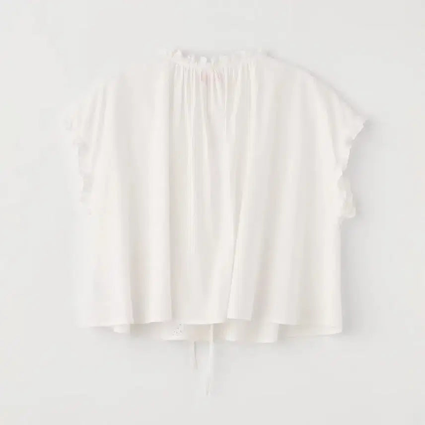 [SOLD OUT] 셀리테일즈 SCALLOP FRILL BLOUSE_WHITE 블라우스