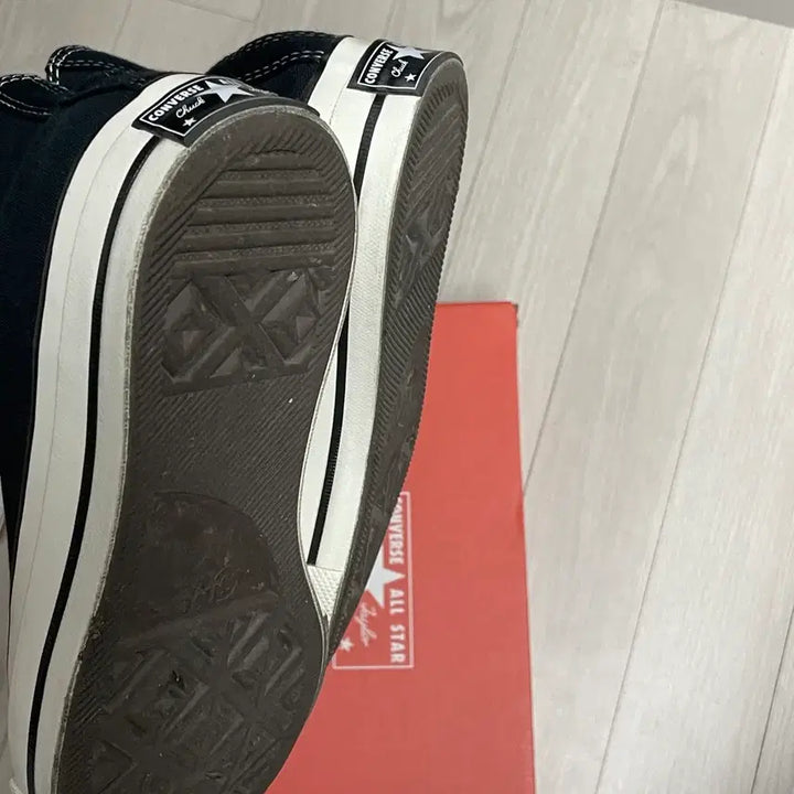 [BUNJANG] Converse Chuck Taylor 70s Black High Top 250mm Sneakers / 컨버스 척테일러 70s 블랙 하이 250
