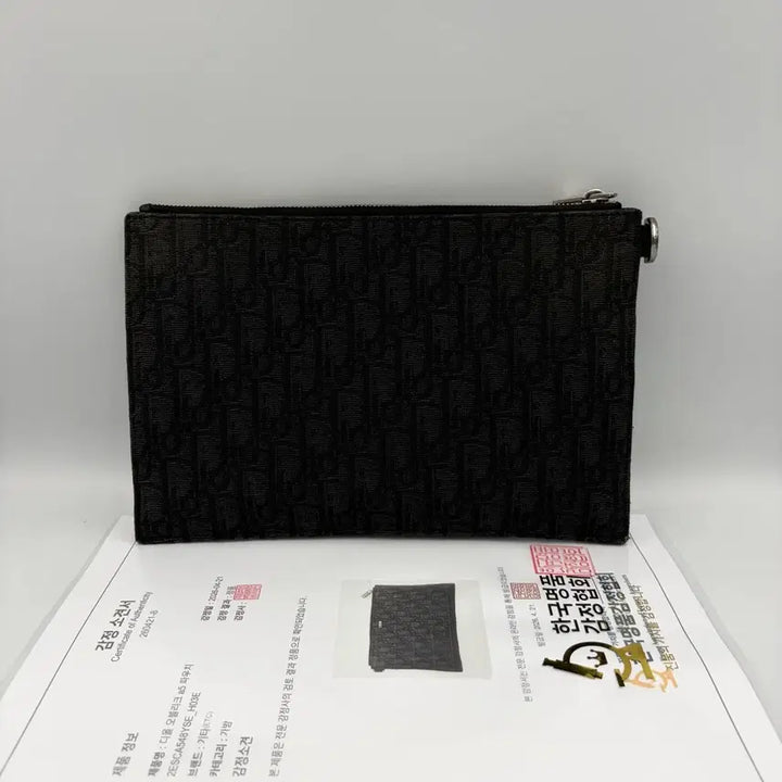 [BUNJANG] Dior Oblique Clutch Black / [정품/감정서] 디올 오블리크 클러치 블랙