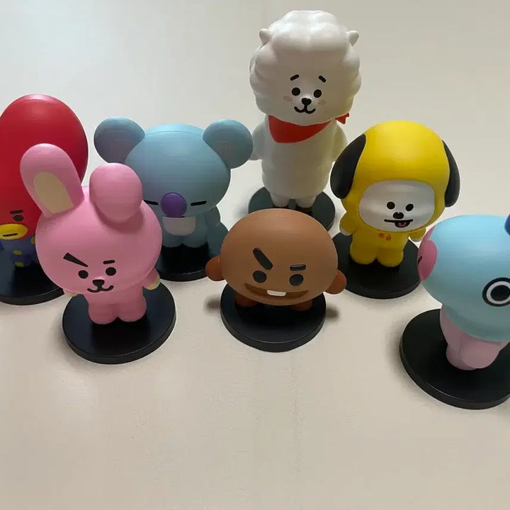 [BUNJANG] bt21 피규어(모니터피규어 아님) / bt21 피규어(모니터피규어 아님) 일괄
