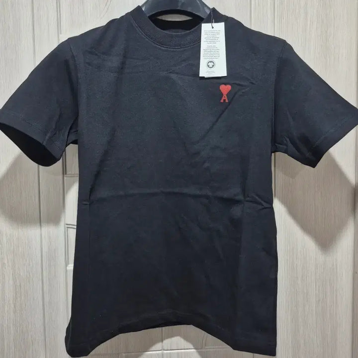 [BUNJANG] AMI Small Heart T-shirt Black XS / 아미 스몰 하트 반팔티 블랙 XS 새상품