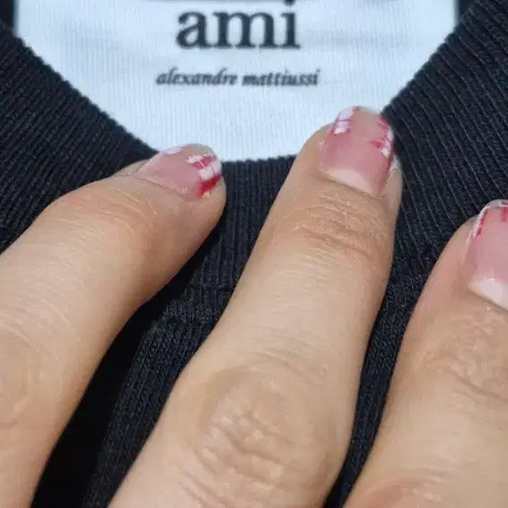 [BUNJANG] AMI Small Heart T-shirt Black XS / 아미 스몰 하트 반팔티 블랙 XS 새상품