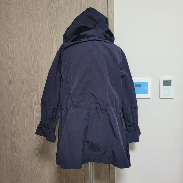 [BUNJANG] Beanpole Hooded Windbreaker Jacket Deep Navy / 빈폴 바스락 딥네이비 후드  야상 점퍼 바람막이