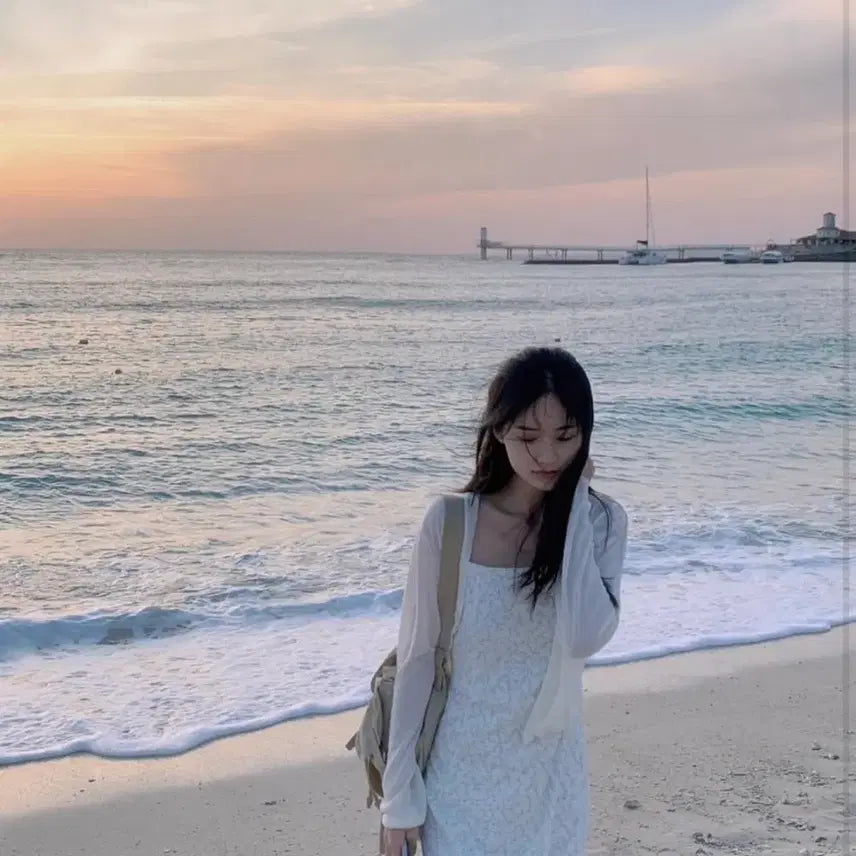 [BUNJANG] Yoonseul Shop Lavender Dress / 윤슬샵 라벤더 원피스 (1사이즈)