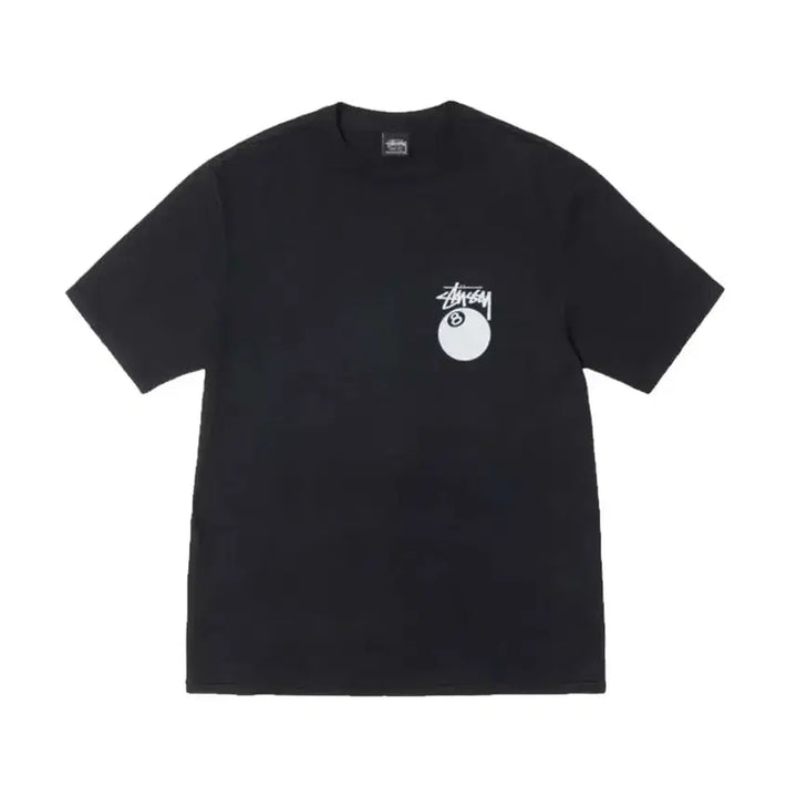 [BUNJANG] Stussy 8 Ball T-shirt Black/White / 스투시 8볼 당구공 반팔 티셔츠 블랙/화이트 미개봉 새상품