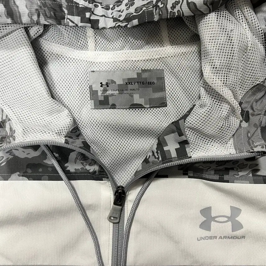 [BUNJANG] Under Armour Camo Windbreaker Jacket / 언더아머 카모 윈드브레이커 자켓