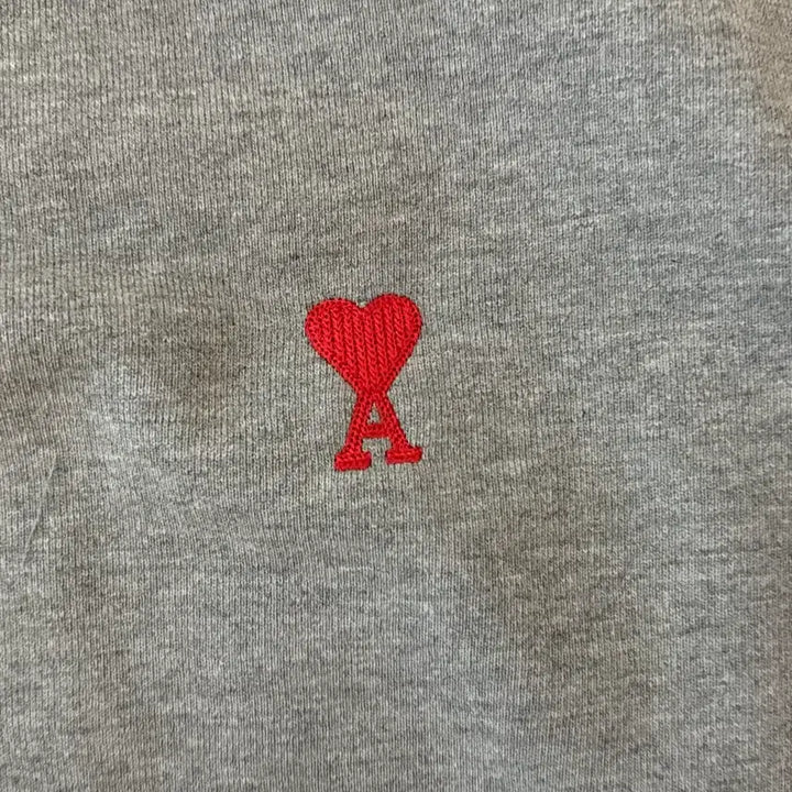 [BUNJANG] Ami Crewneck Sweatshirt Grey S / 회색 아미 맨투맨 S 스몰 그레이 ami 단순개봉