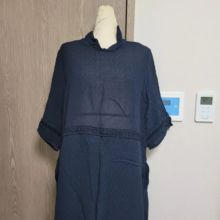 [BUNJANG] Sandeulbaram Punggi-Inyeon Midi Dress / 산들바람 풍기인견 시원한 미디 원피스