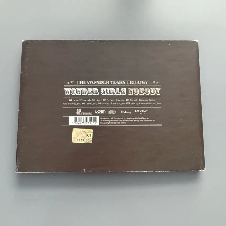 [BUNJANG] 원더걸스 Nobody 노바디 CD앨범 / 원더걸스 Nobody 노바디 CD앨범