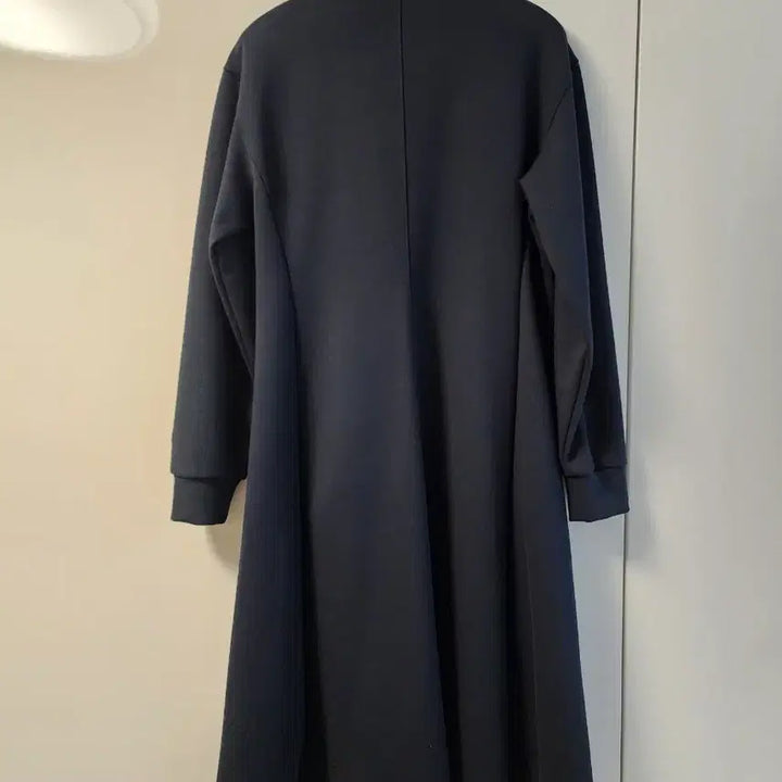 [BUNJANG] Beanpole Zip-Up Open Collar Jersey Dress Navy / 