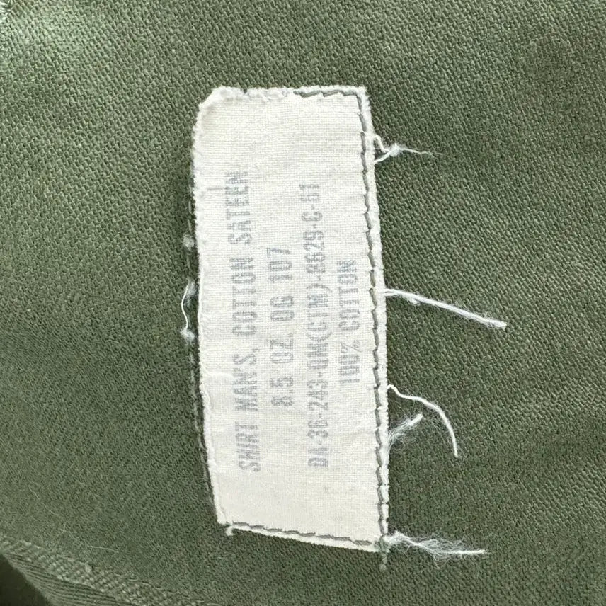 [BUNJANG] OG-107 Fatigue Shirt / og-107 퍼티그 셔츠 공군 95-100