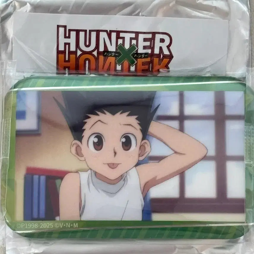 [BUNJANG] Hunter x Hunter Gon Square Random Gacha Badge / 헌터헌터 곤 사각 랜덤 뱃지 배지 가챠 굿즈