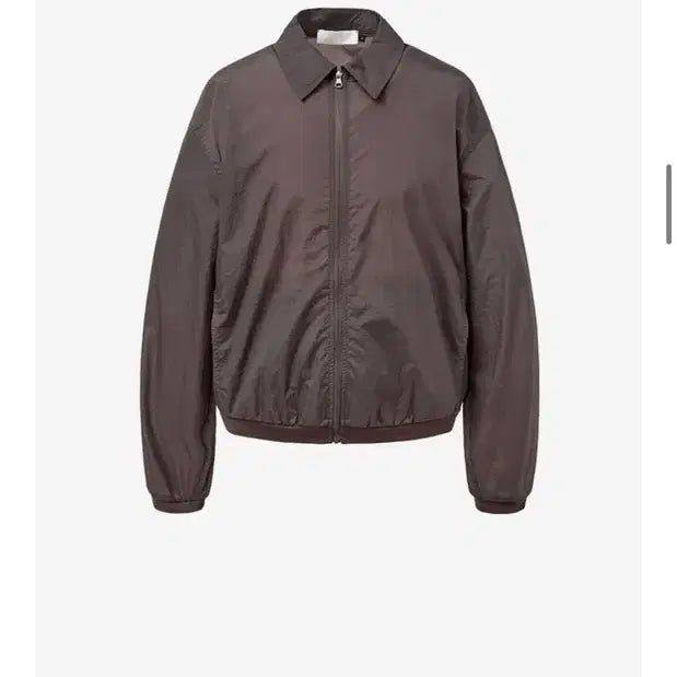 [BUNJANG] AMOMENTO Sheer Zip-Up Shirt Burgundy / [M] 아모멘토 sheer 시어집업 셔츠 버건디