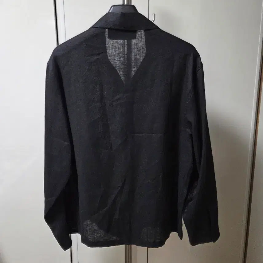 [BUNJANG] ZARA Linen Shirt / 자라 ZARA 블랙 린넨 셔츠