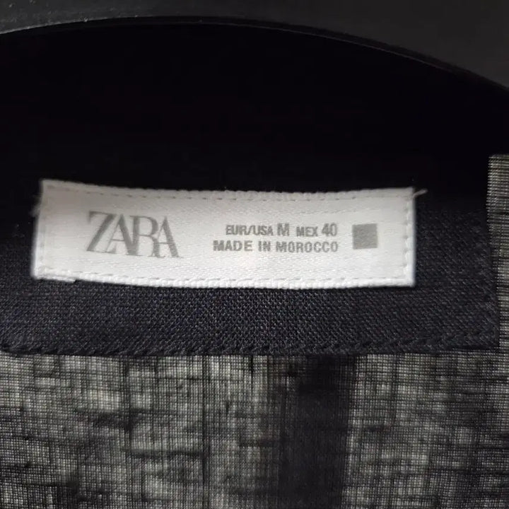 [BUNJANG] ZARA Linen Shirt / 자라 ZARA 블랙 린넨 셔츠