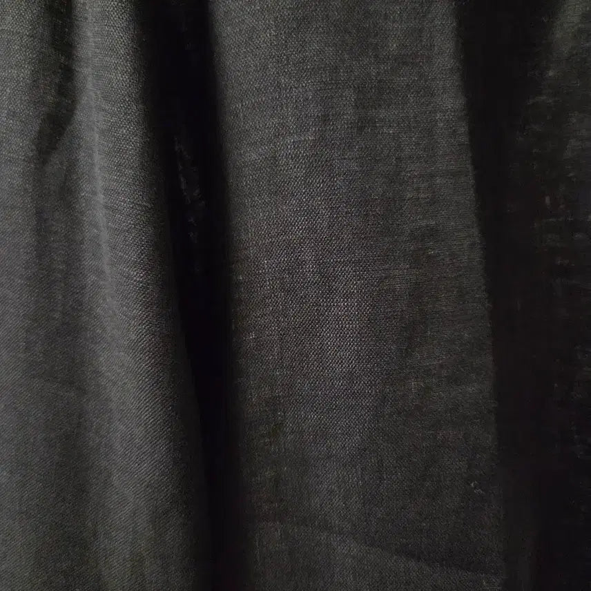 [BUNJANG] ZARA Linen Shirt / 자라 ZARA 블랙 린넨 셔츠