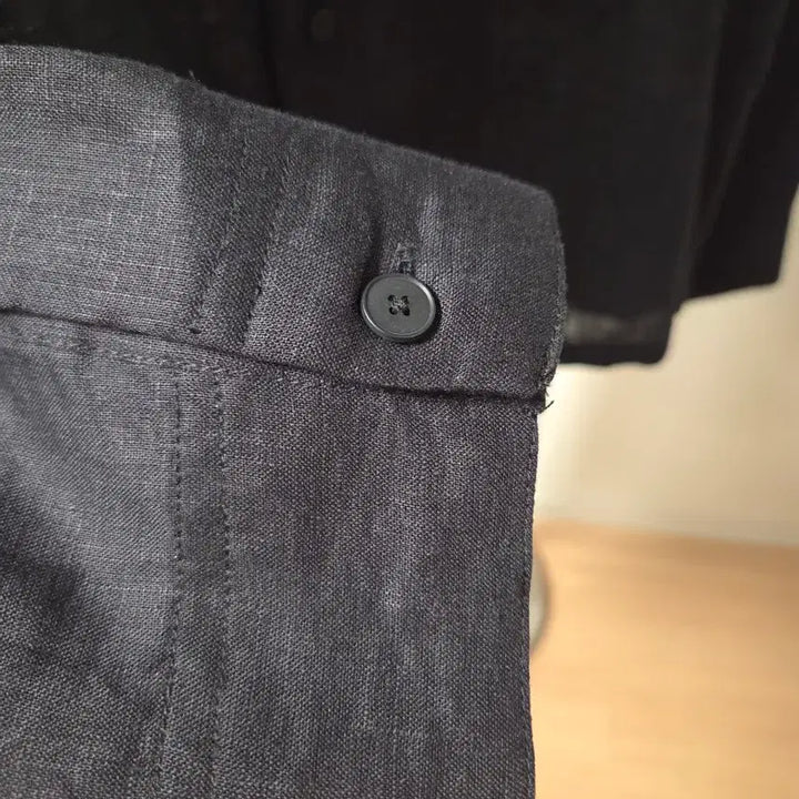 [BUNJANG] ZARA Linen Shirt / 자라 ZARA 블랙 린넨 셔츠