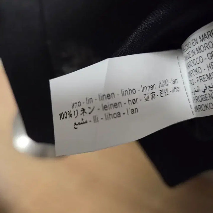 [BUNJANG] ZARA Linen Shirt / 자라 ZARA 블랙 린넨 셔츠