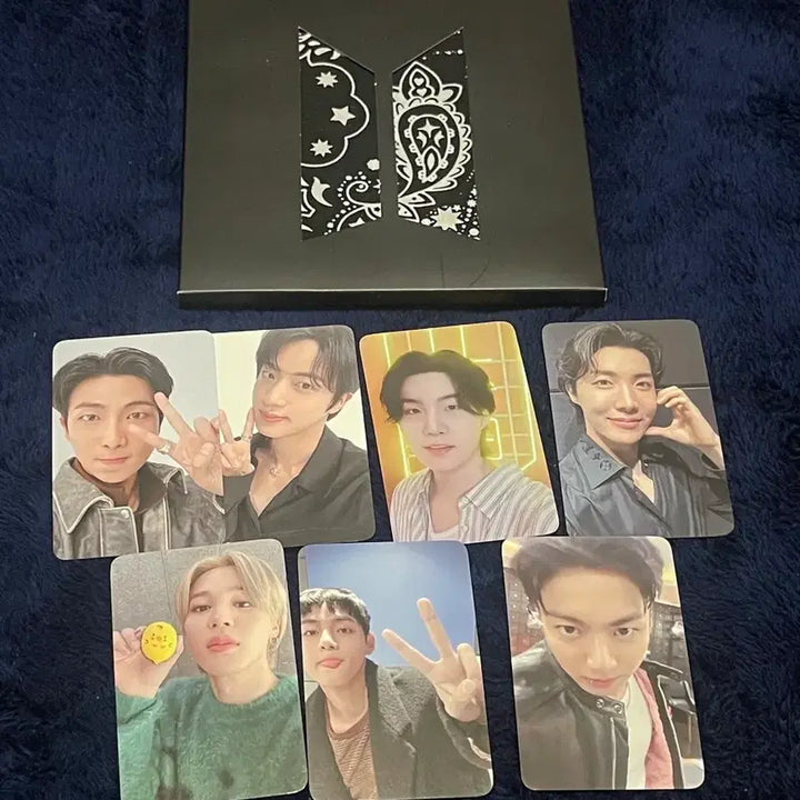 [BUNJANG] BTS 2025 Festa Photocard + Bandana Set / 방탄소년단 25년 페스타 아미존 포토카드 + 반다나 + 스티커 세트