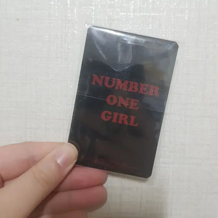 [BUNJANG] Blackpink Rosé Number One Girl Photocard / 로제 팝업 포토카드 넘버원걸