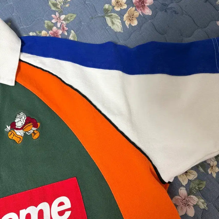 [BUNJANG] Supreme Short Sleeve Rugby Shirt 24SS M / [정품] 슈프림 숏슬리브 럭비 멀티컬러 24SS M