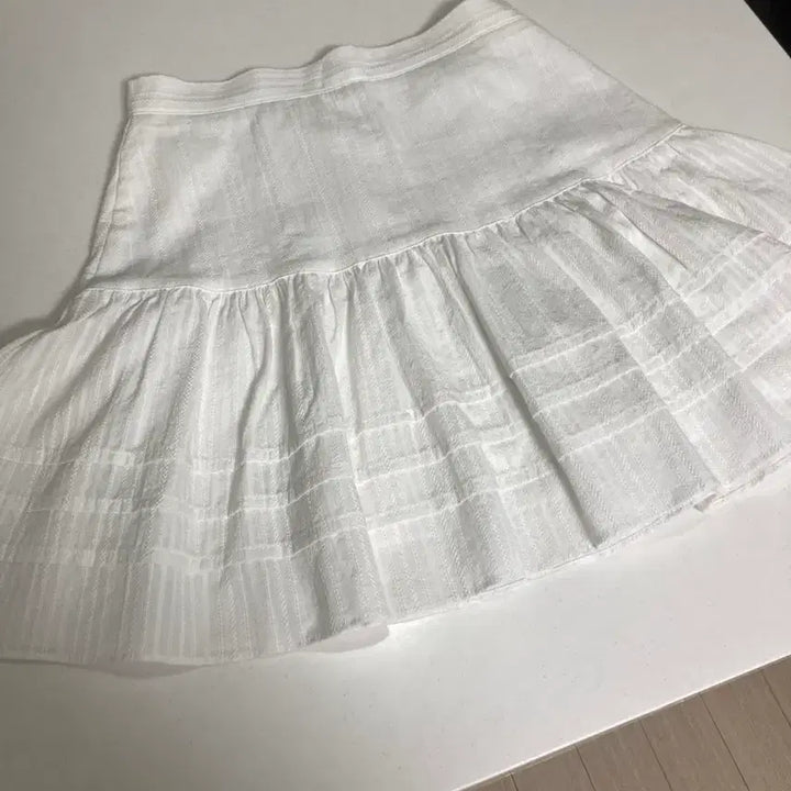 [BUNJANG] Shardrama Mini Skirt / (새상품)샤드라마 화이트 스커트