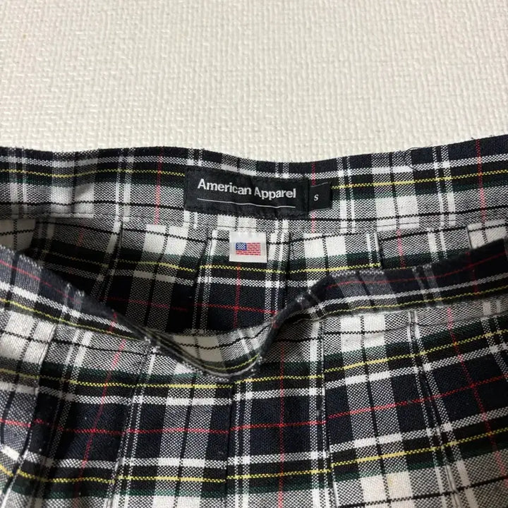 [BUNJANG] American Apparel Checkered Tennis Skirt / 아메리칸어패럴 체크 테니스 스커트