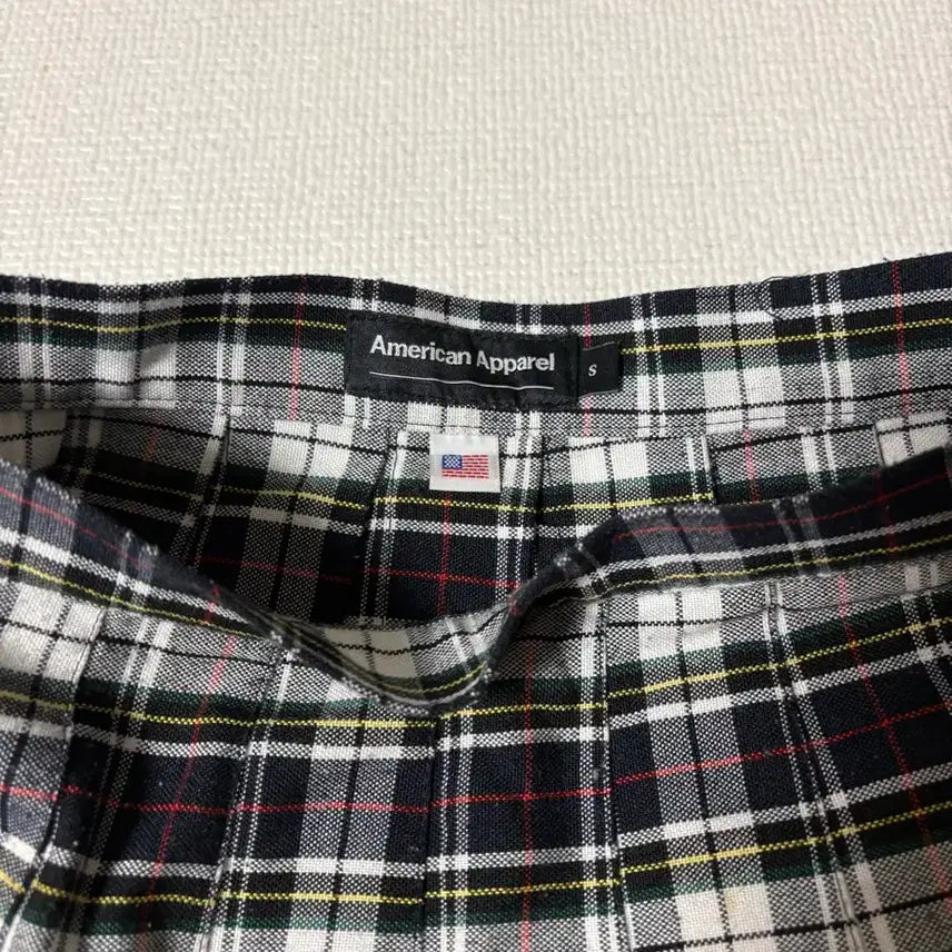 [BUNJANG] American Apparel Checkered Tennis Skirt / 아메리칸어패럴 체크 테니스 스커트