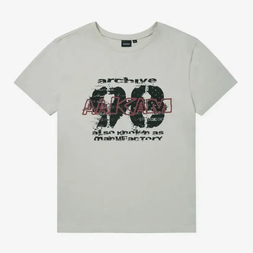 [SOLD OUT] Painted 98 Half Top (Light Gray)