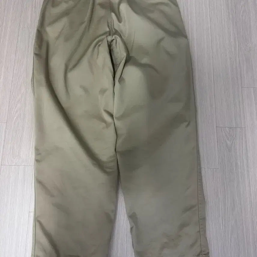 [BUNJANG] Nanamica Wide Chino Pants Khaki 32 / 나나미카 와이드치노 카키 32사이즈