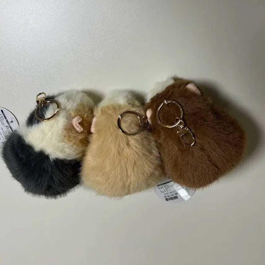 [BUNJANG] Mollumottong "Rolling Vegetable Meal" Guinea Pig Keychain (3 Variations) / 데굴데굴 야채식사 모루못토상 기니피그 키링 3종