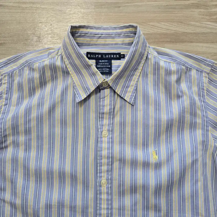 [BUNJANG] Ralph Lauren Striped Shirt / 여90~95) 랄프로렌 스트라이프 셔츠