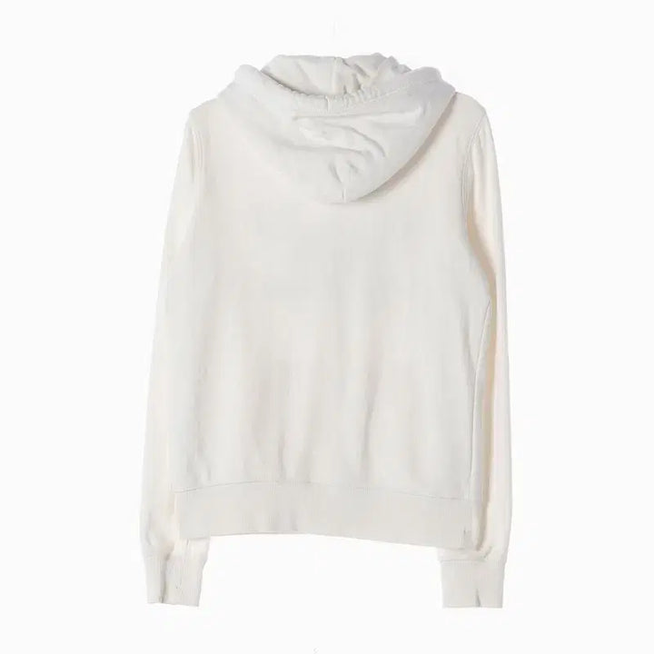 [BUNJANG] WHO.A.U White Lettering Hoodie Zip-Up L / 후아유 화이트 레터링 후드집업 L