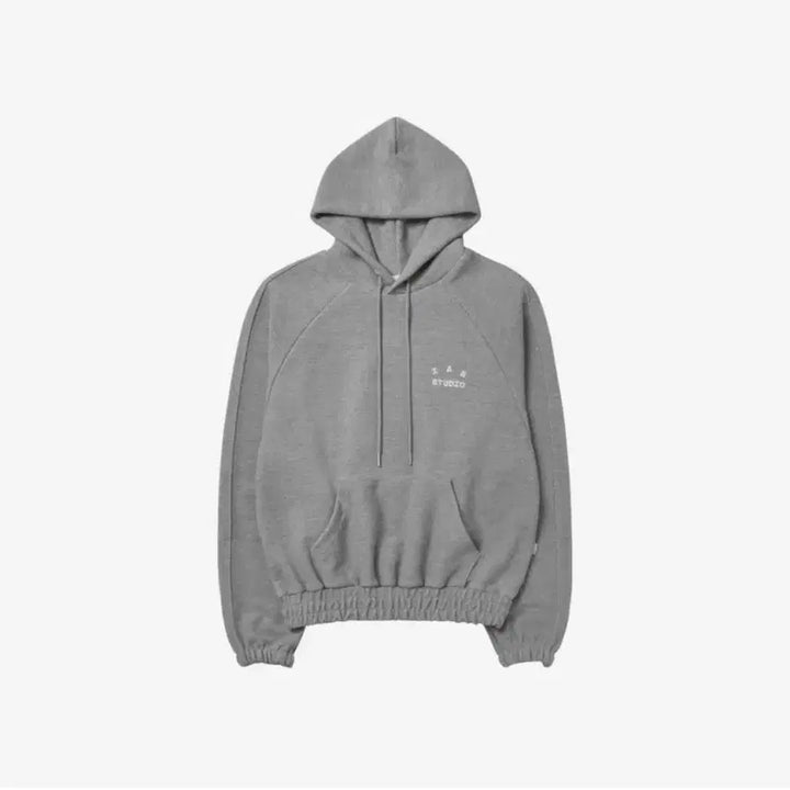 [BUNJANG] IAPP Studio Herringbone Hoodie Grey S / 아이앱스튜디오 헤링본 후디 그레이 S