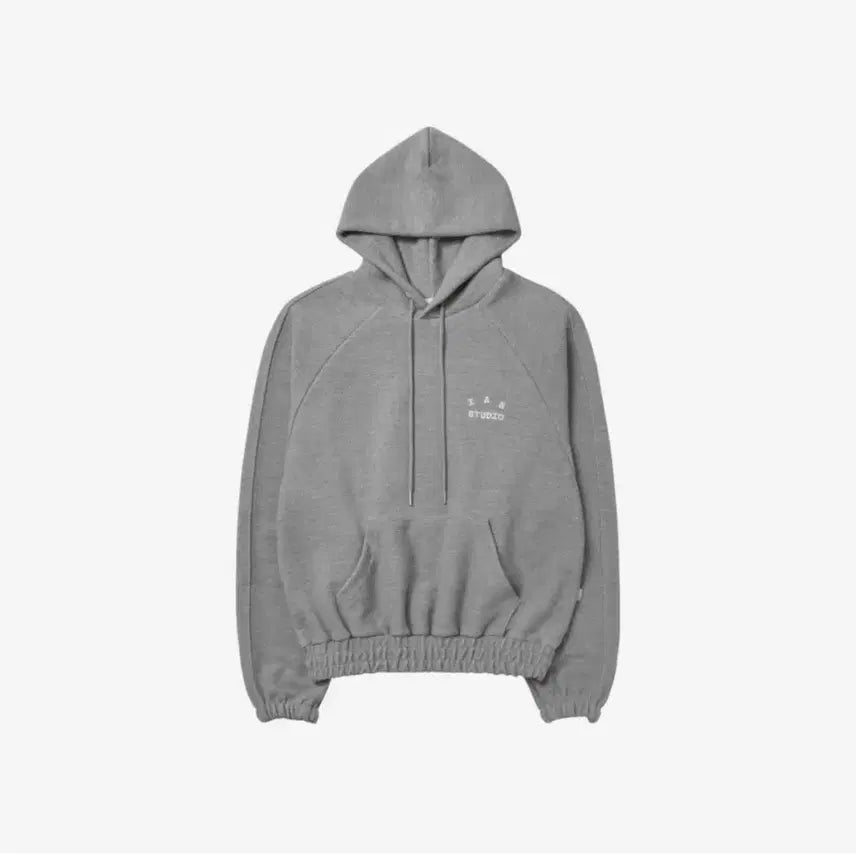 [BUNJANG] IAPP Studio Herringbone Hoodie Grey S / 아이앱스튜디오 헤링본 후디 그레이 S