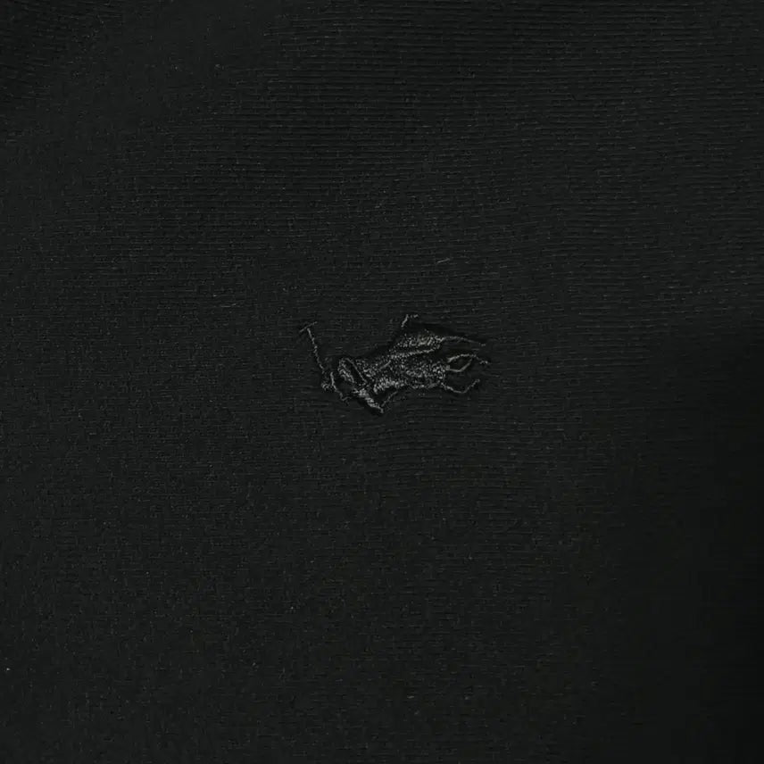[BUNJANG] Polo Black Pony Stitch Hoodie [XL] / [정품] 폴로 블랙 / 블랙포니 스티치 후드티 [ XL ]