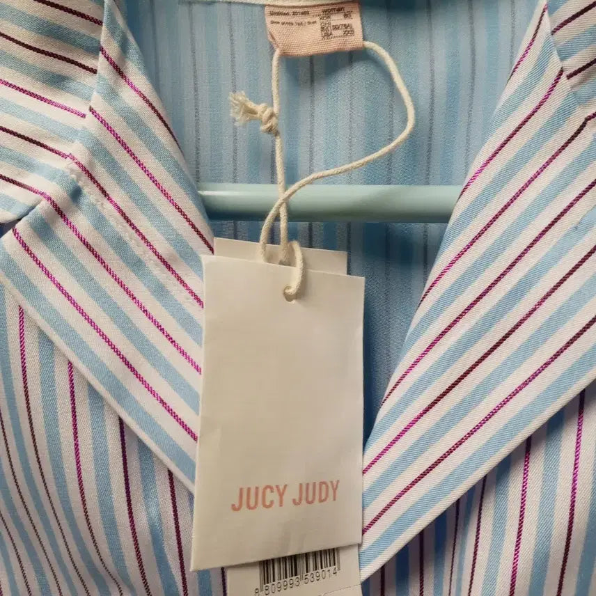 [BUNJANG] Jucy Judy Striped Blouse Shirt / 새옷~ 쥬시쥬디  jucy judy 블라우스 셔츠
