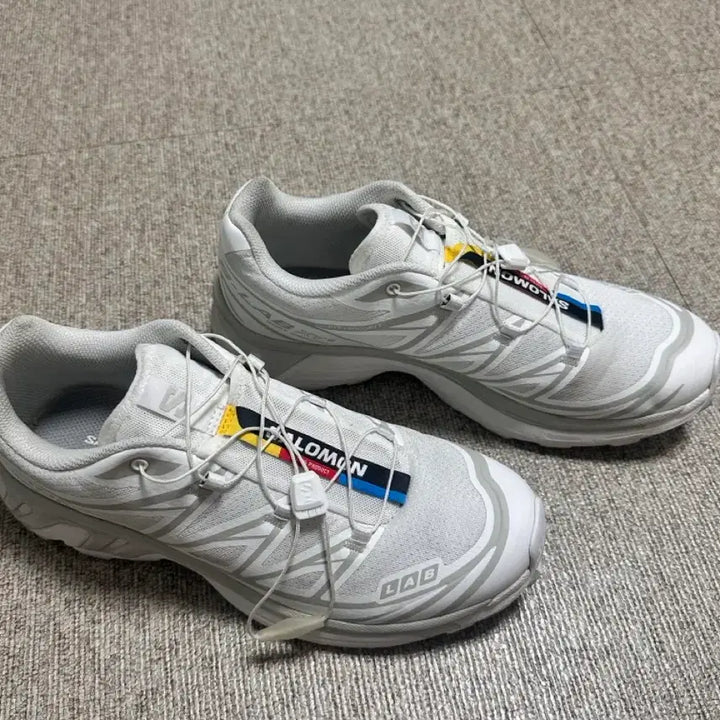 [BUNJANG] Salomon TX-6 White Sneakers / 살로몬 tx-6 화이트 265mm