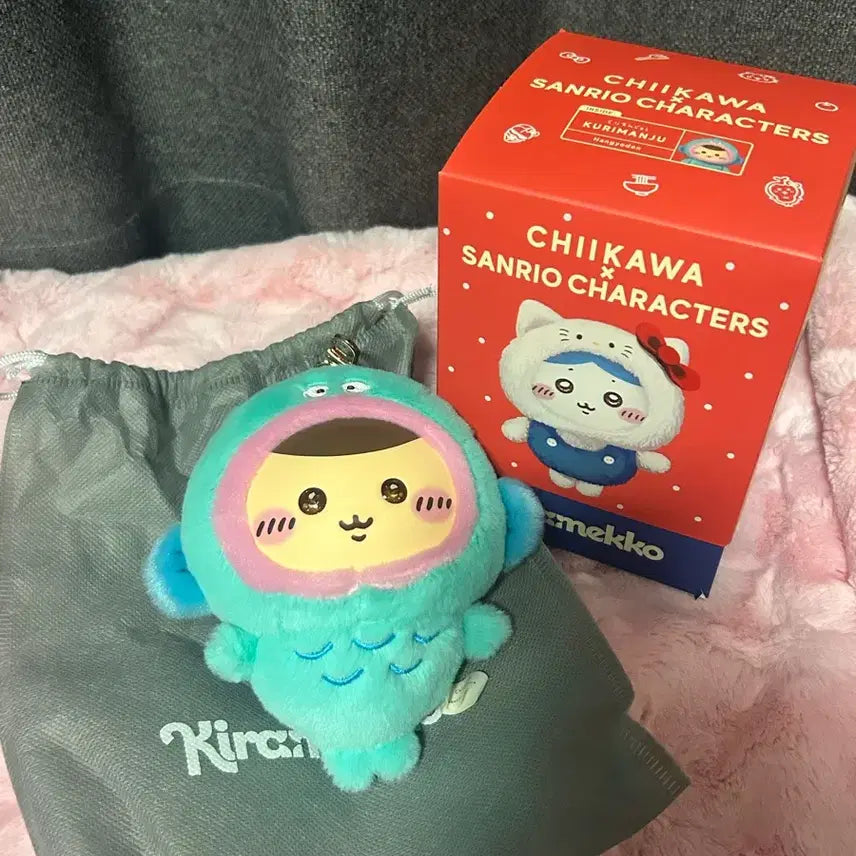 [SOLD OUT] 단순개봉 키라메코 치이카와 산리오 키링 한교동 쿠리만쥬