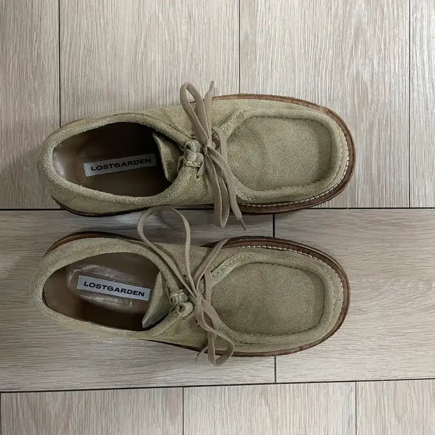 [BUNJANG] Lost Garden Dive Beige Shoes / 로스트가든 다이브 베이지 265-270