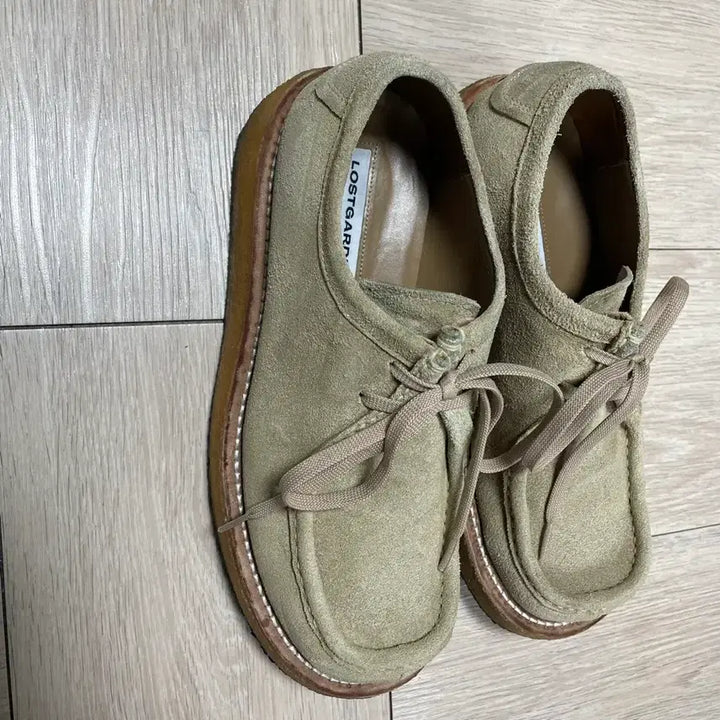 [BUNJANG] Lost Garden Dive Beige Shoes / 로스트가든 다이브 베이지 265-270